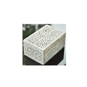 กล่องแกะสลักจากหินสบู่ - Product Image 1