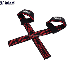 Correas de Gimnasio Ligeras y Elásticas con Logotipo Personalizado, Muñequeras Deportivas de Algodón y Poliéster, Correa de Levantamiento de Pesas con Cierre de Broche, Unisex - Product Image 6