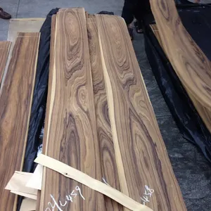 Slice Veneer Sliced Brazil Santos Rosewood Wood Veneer For Decoration