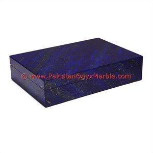 CAJAS DE LÁPIS LAZULI PARA REGALOS DE DECORACIÓN DE BODAS DE PROVEEDOR DE PAKISTÁN - Product Image 1