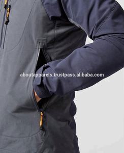 Nouvel arrivage de veste softshell pour hommes imperméable personnalisé élégant vêtements d'extérieur de sport broderie décoration respirant col rond hiver - Product Image 5
