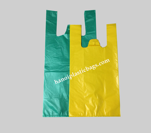 Bolsas simples hechas en Vietnam/Chaleco portador Shopper Productos de embalaje e impresión - Product Image 1