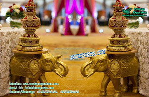 Ideas únicas de Decoración de mesa de boda y accesorios fabulosos artículos de decoración de mesa de boda india decoración de boda moderna centro de mesa EE. UU. - Product Image 6