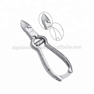 Top nouveau coupe-ongles droit de haute qualité en acier inoxydable manucure pédicure Cutter Logo Laser pour ongles incarnés pour les doigts - Product Image 5