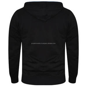 Sudadera con Capucha Extra Grande de Forro Polar para Hombre, de Alta Calidad, para Deportes de Invierno, con Cierre de Cremallera y Logotipo Personalizado - Venta al Por Mayor - Product Image 2