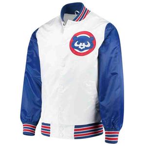 Chaqueta universitaria de béisbol blanca para hombre al por mayor de alta calidad Ropa de abrigo de equipo elegante y duradera - Product Image 4