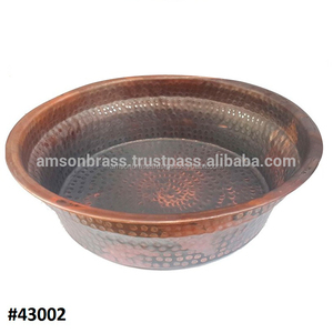 Bol de pédicure de Spa de pied de fabrication de haute qualité bol de luxe en cuivre pur en métal pour équipement d'ongles - Product Image 3