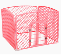 Parc d'exercice en plein air en plastique aluminium Cage pour animaux de compagnie clôture pour chien