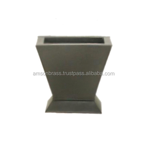 Pots décoratifs de jardin de ferme en métal au design gaufré et jardinière Pots de fleurs et jardinière de jardin - Product Image 6