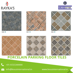 กระเบื้องปูพื้นพอร์ซเลนสำหรับจอดรถ800X800MM 600X600MM 800X1200MM 600X1200MM ดีไซน์ใหม่ - Product Image 2