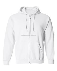 Sudadera con capucha para hombre profesional unisex, jersey de lana de algodón 100%, sudadera de invierno, diseño en blanco - Product Image 5