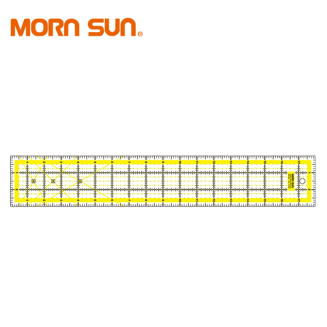 scale sewing rectangular 3"x18" sewing quilt quilting acrylic ruler