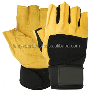 Vente chaude Respirant Durable Polyester Exercice Demi Doigt Formation Fitness Gants Usage Professionnel Haltérophilie Gym Workout - Product Image 3