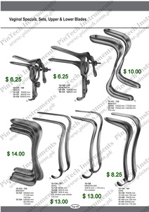 Kristeller Essential <b>Basis</b> for <b>Surgical</b> Procedures Gynecological <b>Surgical</b> <b>Instrument</b> Set with Vaginal Speculum Retractor - Product Image 2