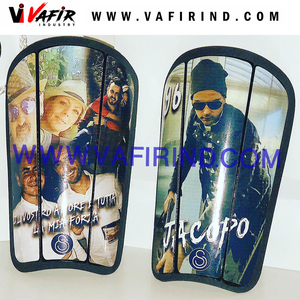 Espinilleras personalizadas de fútbol espinilleras de fibra de vidrio Shinguard Flex 3 piezas protección de pierna - Product Image 5