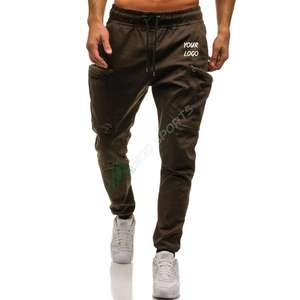 Autumn New Harem Men <b>Joggers</b> Pant Men Multi-Pockets Sweatpants Male Trousers Army Green XS to 3XL - Product Image 4