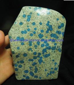 Piedras Preciosas de Jaspe K2, Azurita Azul en Bruto, Directamente de la Mina de Pakistán - Product Image 1