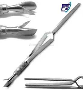 Nail Knijpen Wand Cuticle Pusher C-Curve Gereedschap Multi Functie Jong Aangepaste Nail Pincher S/S Tweezer Nail gereedschap