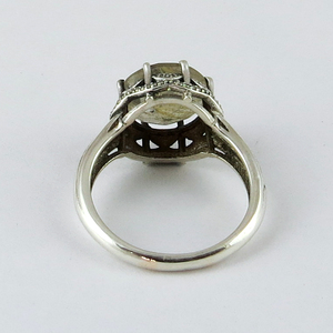 Belle bague ronde en argent Sterling 925, bijoux en argent Sterling 925, bijoux en argent indien - Product Image 5