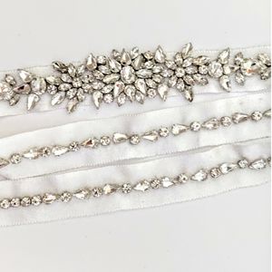 Cinturón de novia bordado a mano, cinturón de novia - Product Image 2