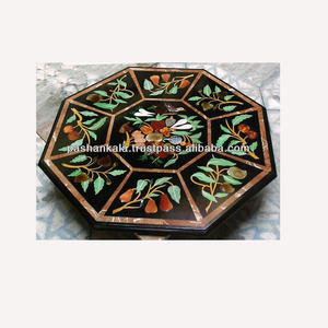 Pietra Dura Marble Stone Home Decorative Table Top - Product Image 1