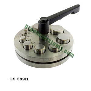 Jeu de 10 fraises à disque avec levier GS 589H outils de réparation de bijoux - Product Image 1
