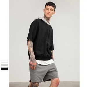 เสื้อยืดคอกลมแขนสั้น6.1ออนซ์100% ฟิตเนสแบบพรีเมี่ยม, เสื้อยืดคอกลมสำหรับผู้ชาย - Product Image 4