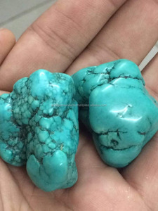 Vente flash Pierre précieuse turquoise tibétaine brute naturelle - Product Image 2