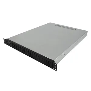 云计算机服务器机架机箱 1U 长机身工业电脑盒