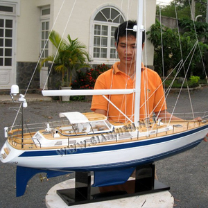 HALLBERG RASSY 62 barca a vela gonfiabile elegante barca a vela regalo giocattolo accessorio - Product Image 1