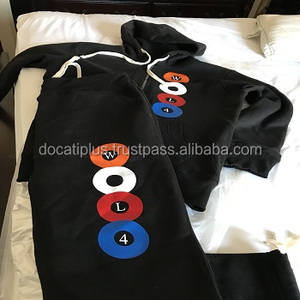 Conjunto Deportivo Personalizado OEM para Hombre, con Capucha, Informal, Grueso, con Pantalón y Sudadera a Juego - Product Image 3