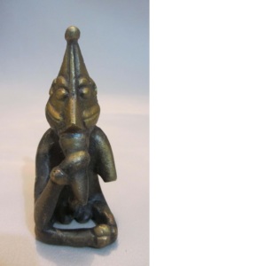 Petite Figurine en Laiton de Style Abstrait Décoration Métal Petit Ornement - Product Image 3