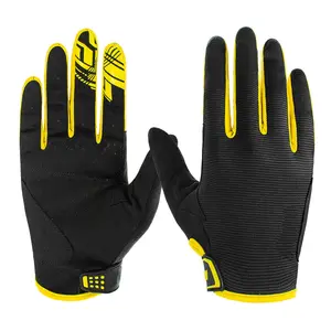 CustomメイドDHダウンヒルCycling Gloves Men Sports Full Finger MTB Road Bike Gloves Bicycle Gloves