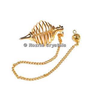 Pendulams pequeño de Metal y latón trenzado - Product Image 1