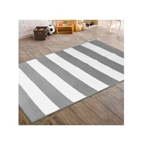 La última colección de alfombras a rayas únicas, rentables y más vendidas para el suministro a granel del exportador de alfombras y juegos de área de tendencia - Product Image 1