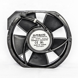 Ventilateur axial AC d'usine Intertek de Taïwan, 172x151x38mm, 115/230V, avec roulement à billes, électrique, en plastique (a17238-da) - Product Image 3