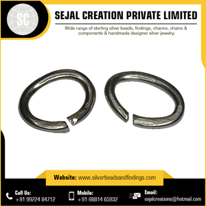Bulk Supply Jump <b>Ring</b> 6*4mm Oval Open Jump <b>Rings</b> Suppler From India - Sejal Creation Wholesale - Product Image 3