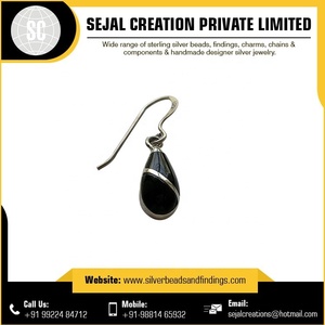 Boucle d'oreille en argent sterling 925 avec pierres précieuses personnalisées fournies par OEM pour cadeau ou fête de mariage - Product Image 5