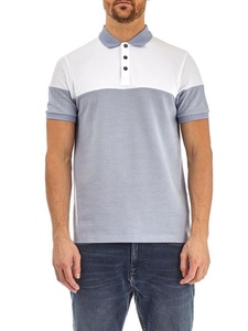 Unisex 100% Cotton Cho Polo T-Shirt Của Nam Giới Tùy Chỉnh Màu Sắc Kết Hợp Với Thêu Logo Trên Phía Trước Phong Cách Giản Dị - Product Image 2