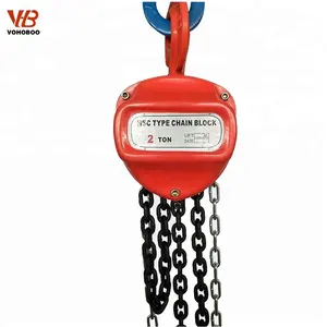 2 Ton Hand Handleiding Touw Katrol Hoist Verticale Lift Tool Wiel Blok