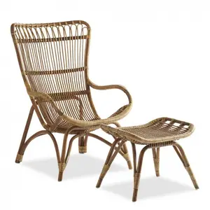 Wicker Rattan Furniture Handicrafts Chairs Garden Living Room Lounge Nordic Patio Wooden 2024 Natural Products Indoor Outdoor