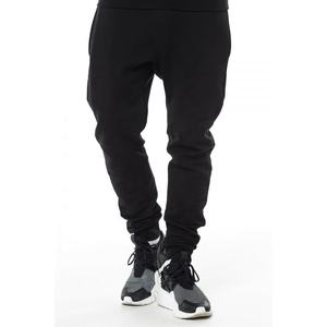 Ensemble de shorts de gym unisexe noir coupe ajustée de haute qualité conception personnalisée survêtements pour hommes tissu polaire respirant hiver style décontracté - Product Image 4