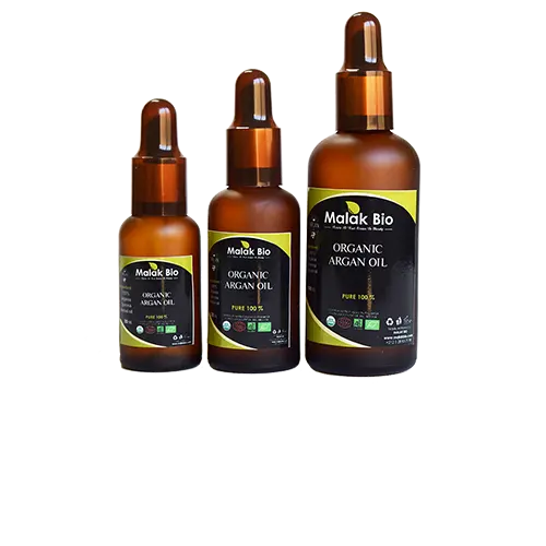 Moroccan Argan Oil, 100% Pure and Natural, Cold-pressed, Organic Works Magic on Your Skin and Hair - Includes Pipette