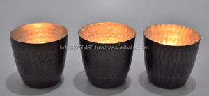 Modern Gold Antique Finish Iron <b>Tea</b> <b>Light</b> <b>Holder</b> Handmade Home Decor Metal Candle Lantern Jars Table Decoration IHA Model - Product Image 2