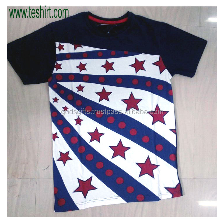 Direct Factory Sale 2019 Style Tirupur All-Printed OEM Crew Neck