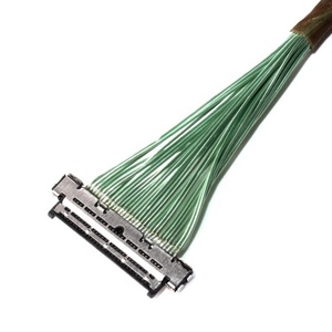 Connettore a 2 Pezzi con Passo 0,5mm Kel SSL20-20SB Cavo Micro Coassiale per Apparecchiature di Sicurezza - Product Image 2