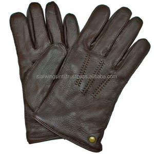 Sialwings SW 301 noir personnalisé en cuir mitaines d'équitation hommes mode main mitaine pour moto et ski hiver Applicable - Product Image 5