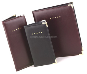 Fundas de menú de cuero personalizadas - Product Image 1