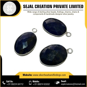 New Design Earring Bezel Gemstone Connector Sterling <b>Silver</b> Findings Sterling <b>Silver</b> <b>Beads</b> Sterling <b>Silver</b> Parts - Product Image 4
