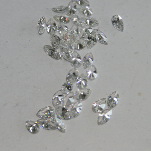 จริงธรรมชาติแฟนซีตัดมาร์คี/ลูกแพร์ตัดเพชรหลวมสีขาว0.18ct-0.22ct กับ VS ความคมชัด - Product Image 1